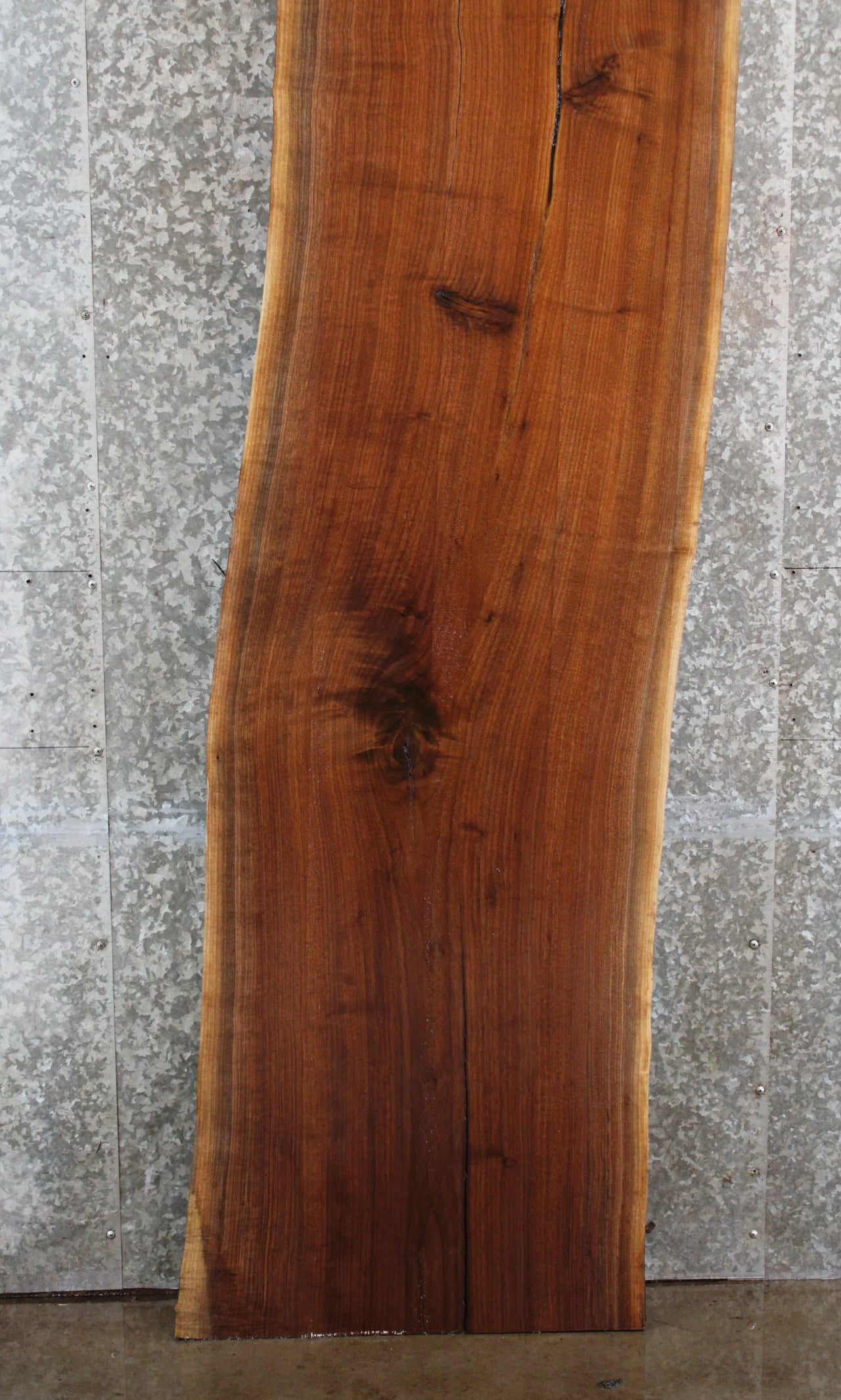 Black Walnut Live Edge Bar Top Slab, Wood Countertop 20537