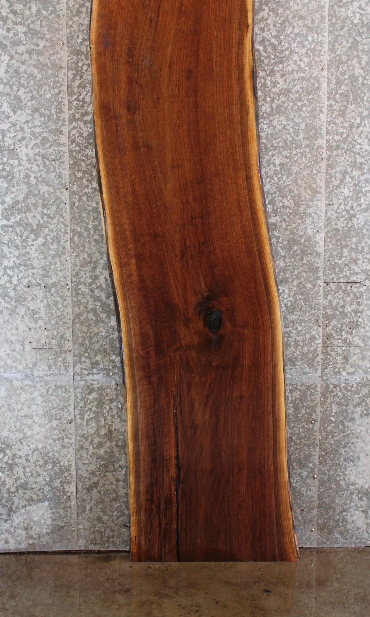 Black Walnut Live Edge Bar Top Slab, Wood Countertop 20537