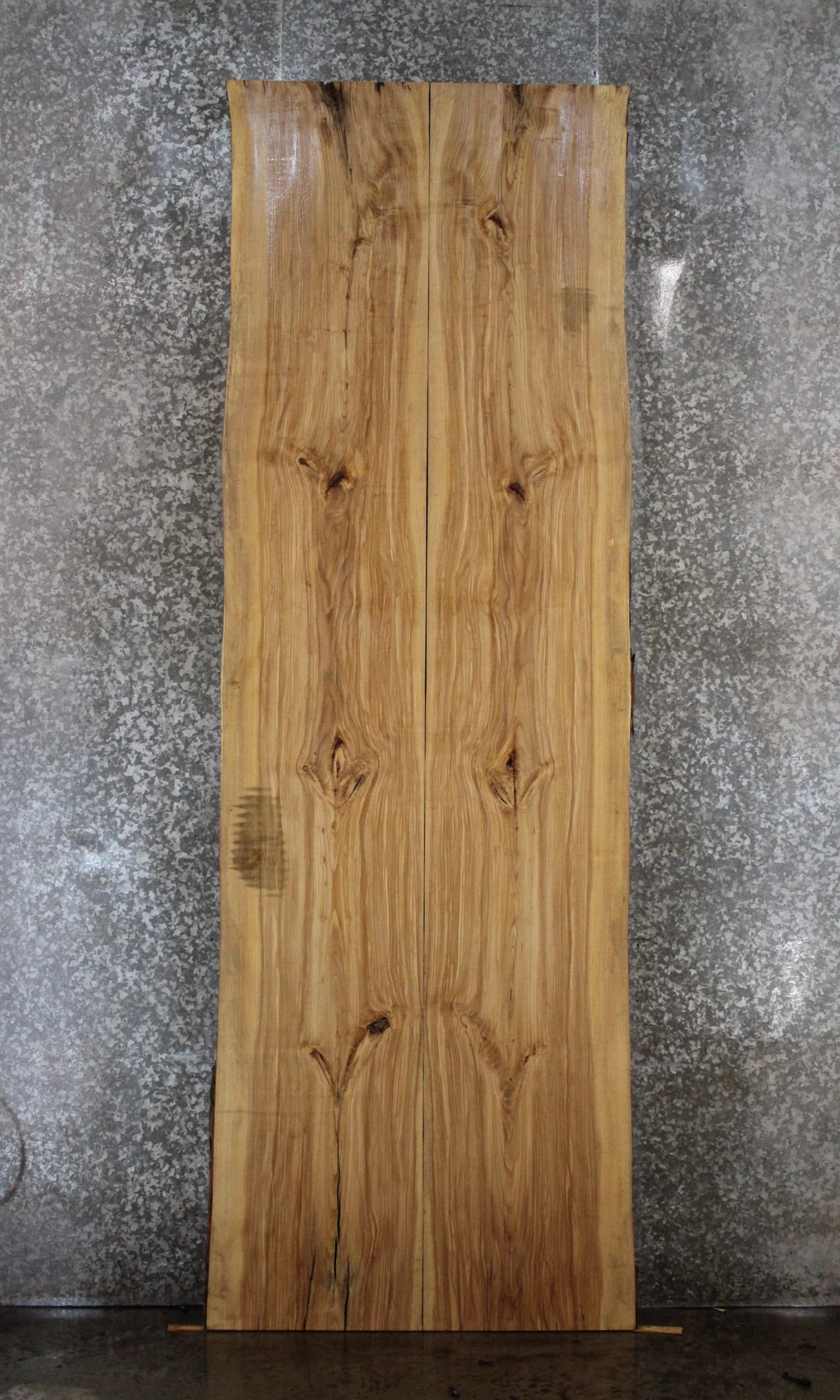 2- Ash Live Edge Wood Slabs, Dining Table Top, Conference Table 20538-20539