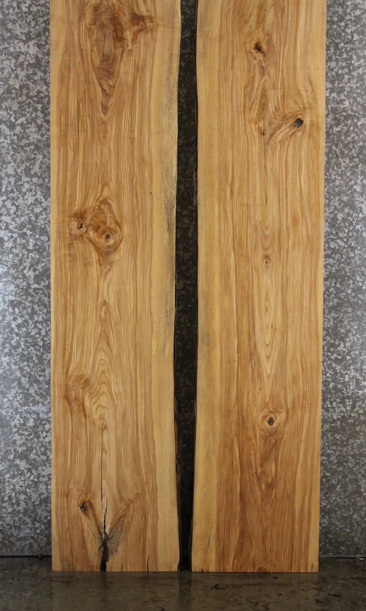 2- Ash Live Edge Wood Slabs, Dining Table Top, Conference Table 20538-20539