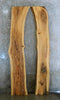 Thumbnail for 2- Bookmatched Live Edge Rustic Ash Bar/Table Top Slabs 20545-20546