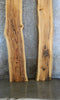 Thumbnail for 2- Bookmatched Live Edge Rustic Ash Bar/Table Top Slabs 20545-20546