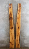 Thumbnail for 2- Live Edge Hickory Table Top Slabs, Epoxy River Project 20554-20555