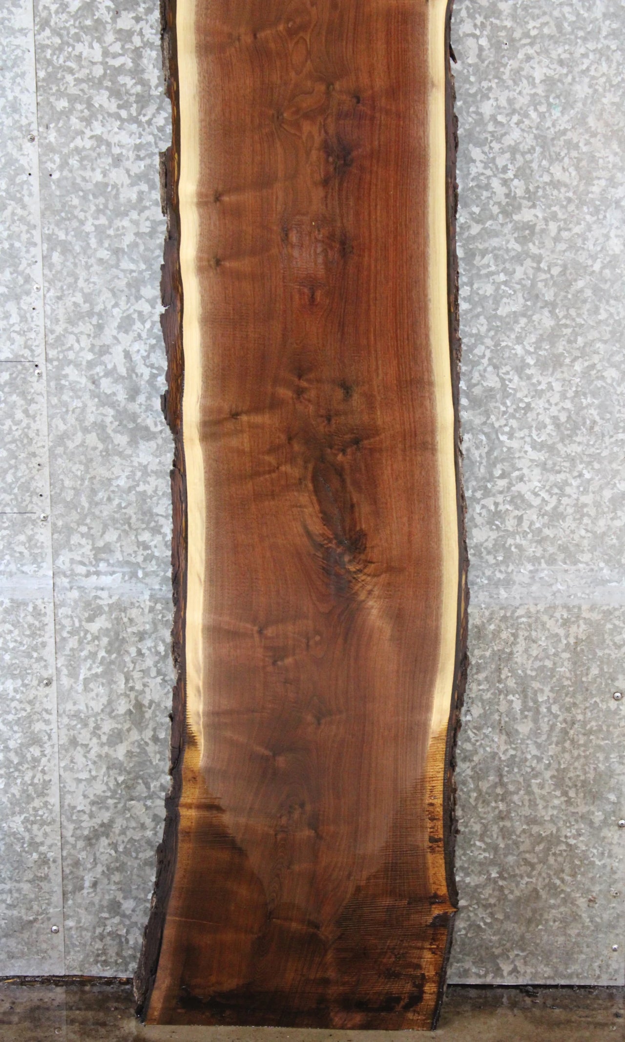 Live Edge Black Walnut Bar Top Slab 20556