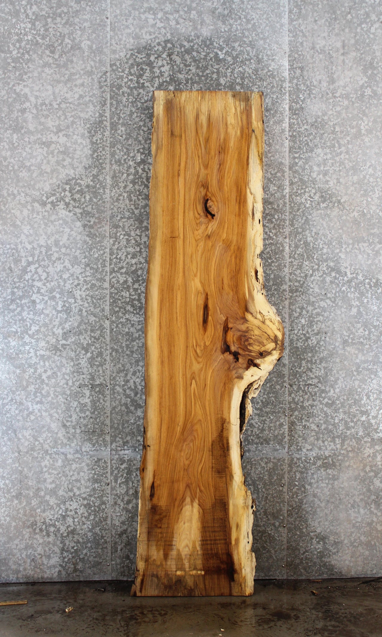 Hickory Live Edge/Natural Edge Bar Table/Desk Slab 20562