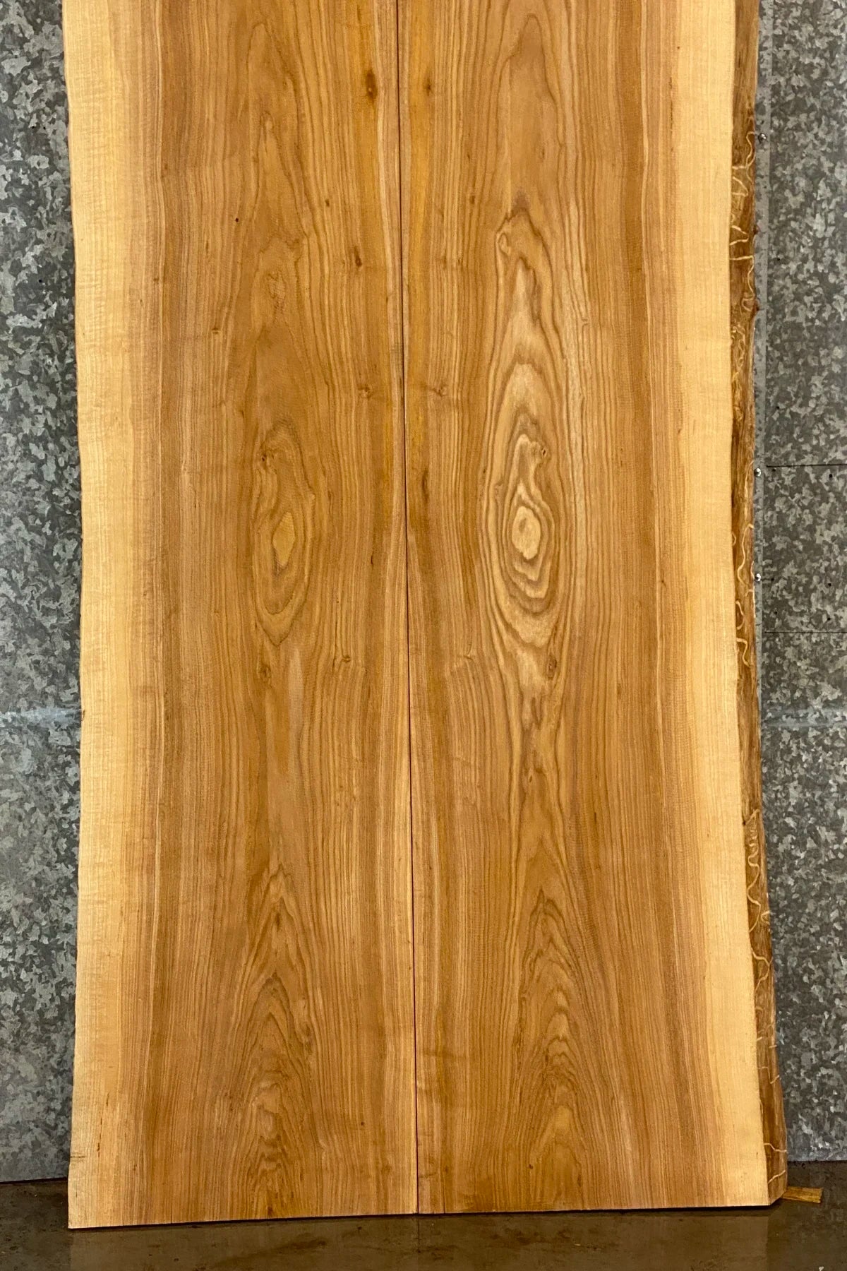 2- Live Edge Ash DIY Rustic Dining Room Table Set, Solid Wood 20568-20569