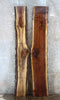 Thumbnail for 2- Bookmatched Live Edge Black Walnut River Table/Bar Top Slabs 20583-20584