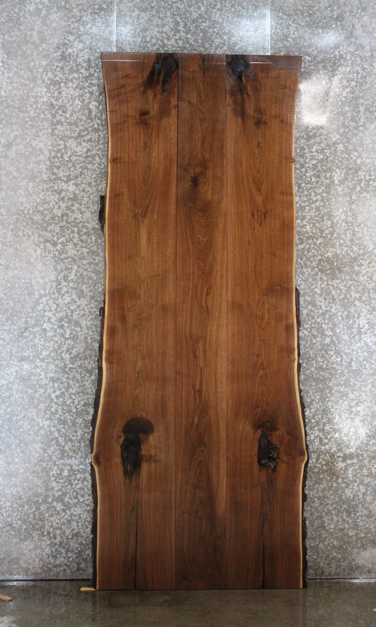 3- Live Edge Black Walnut Dining Table Top; Solid Wood Slabs 20600