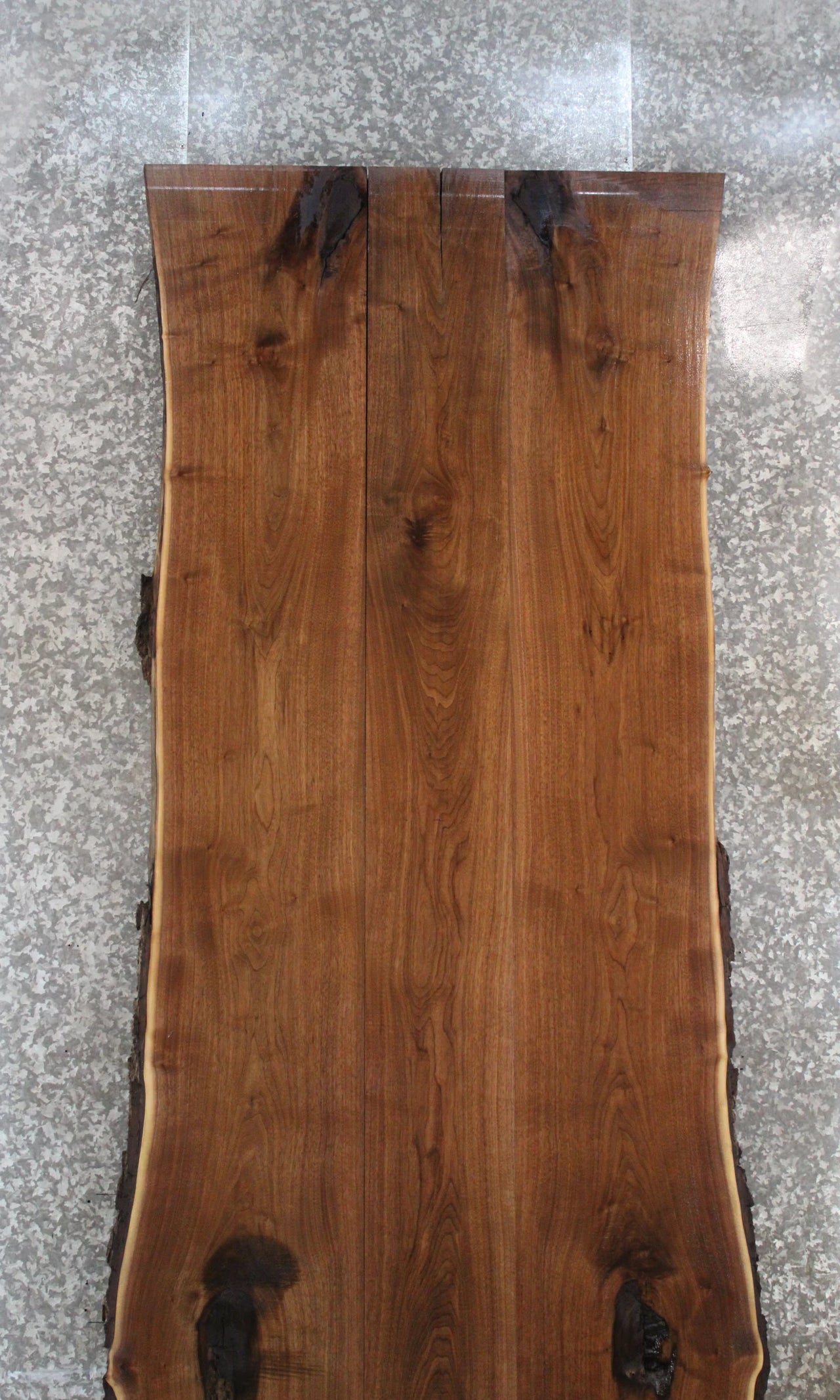 3- Live Edge Black Walnut Dining Table Top; Solid Wood Slabs 20600