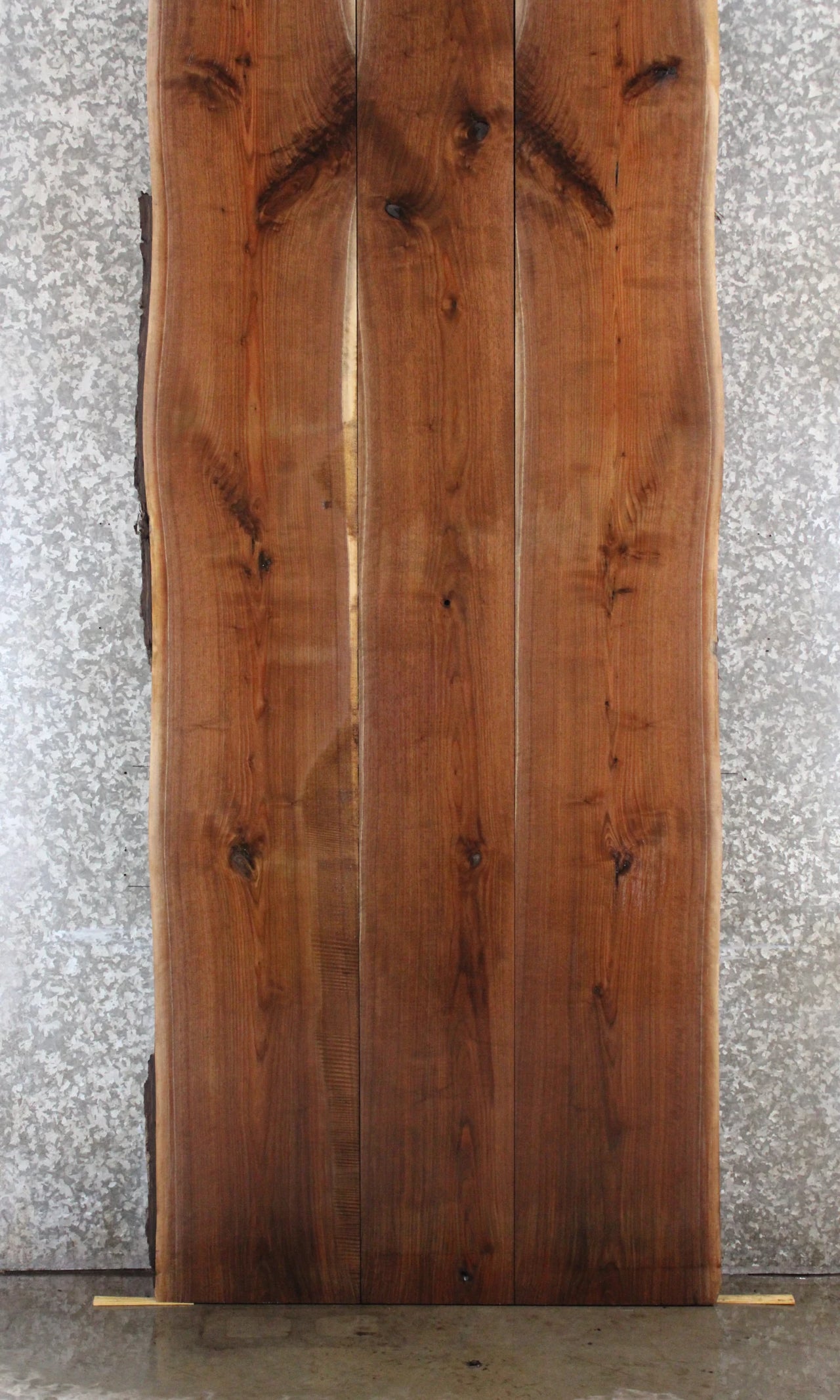 3- Black Walnut Live Edge Book Match Dining Table 20604