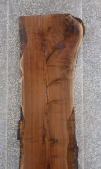 Thumbnail for Rustic Live Edge Black Walnut Bar/Table Top Wood Slab 20608