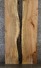 Thumbnail for 2- Thick Spalted Maple Live Edge Wood Dining Table Top Slabs 20609-20610