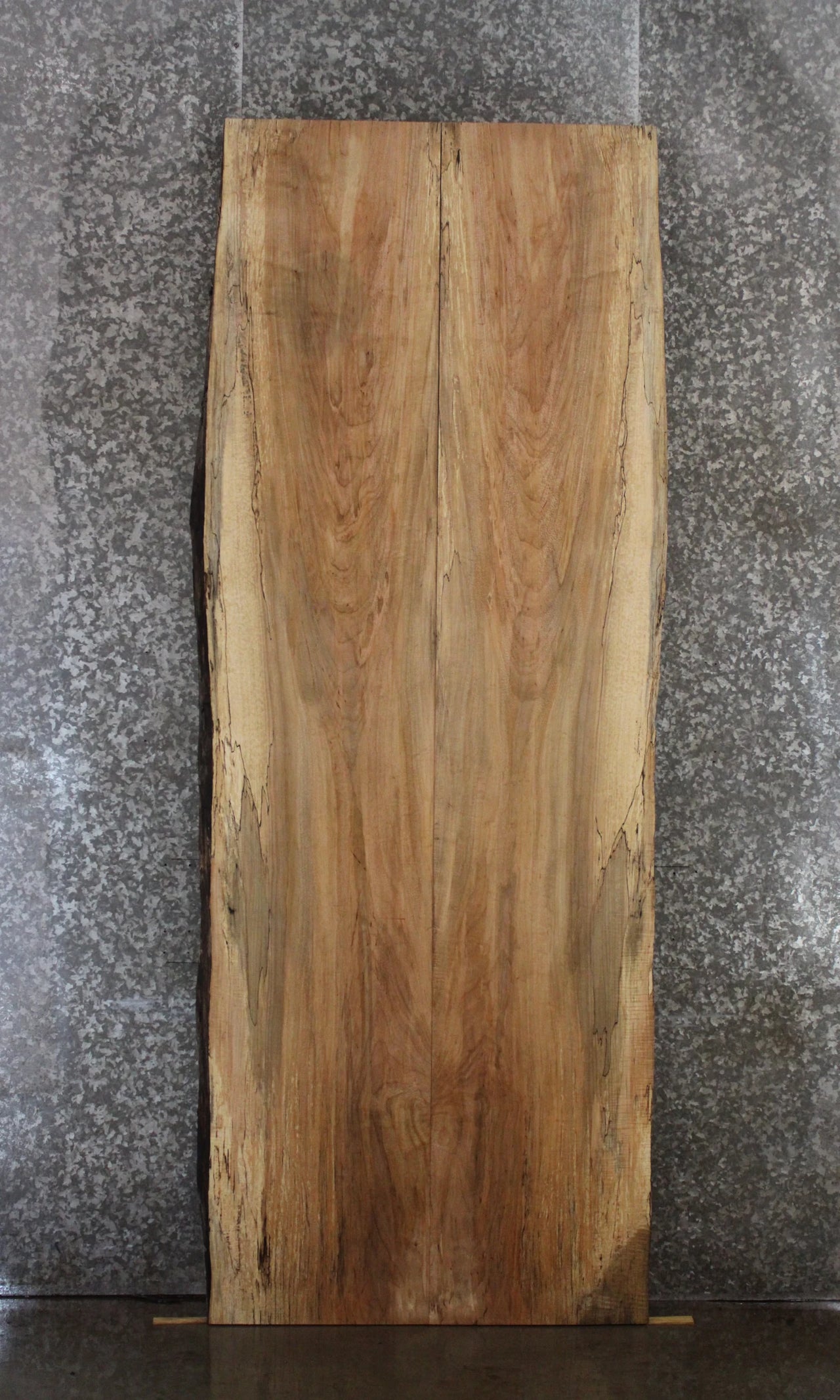 2- Spalted Maple Live Edge Book Match Table Top 20611-20612