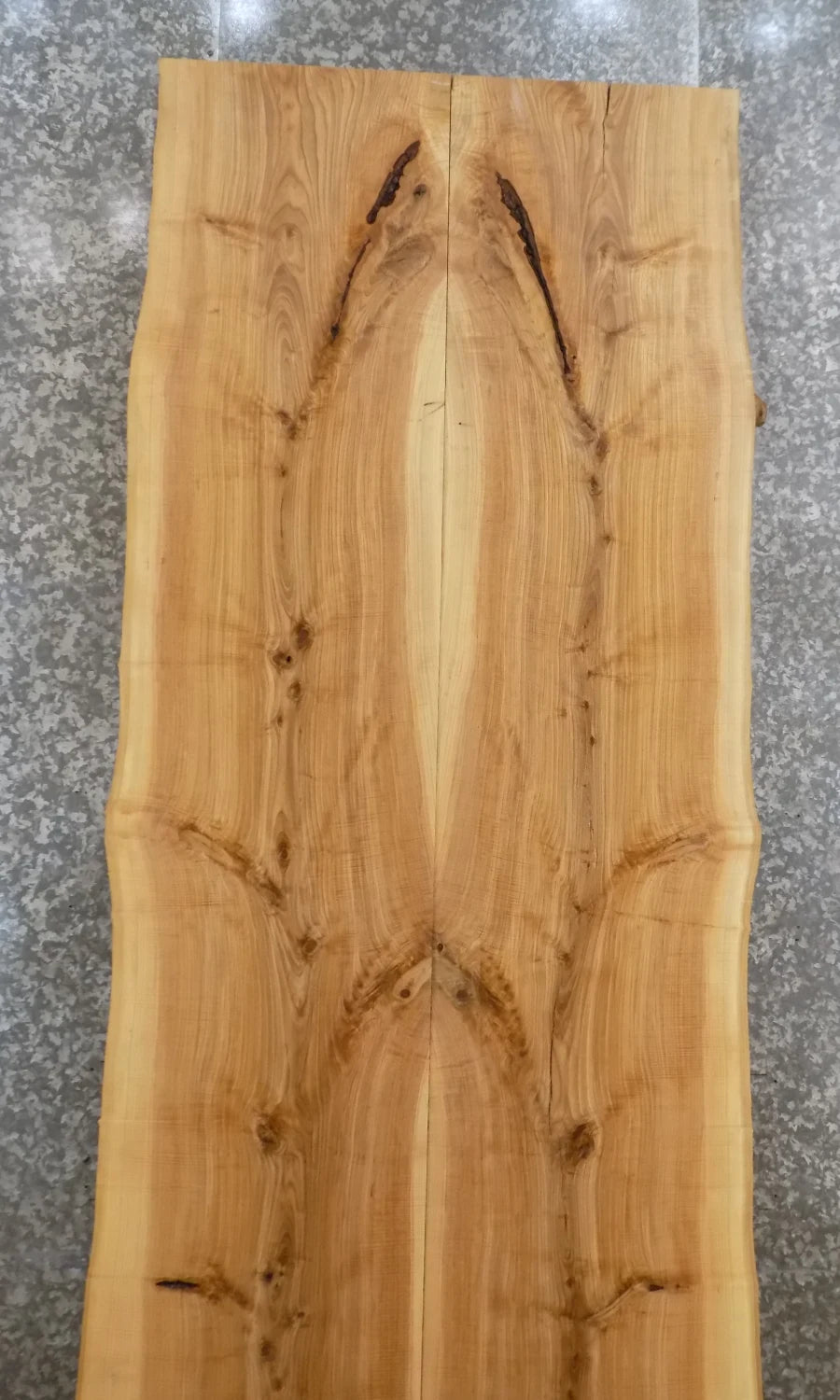 2- Live Edge Ash Conference Table Top Set, Dining Table Slabs 20615-20616