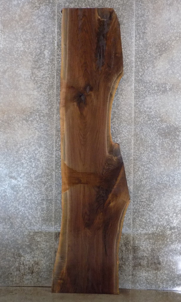 Black Walnut Live Edge Rustic Table/Bar Top Wood Slab 20622