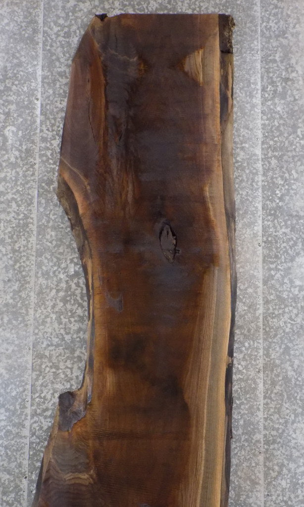 Black Walnut Live Edge Rustic Table/Bar Top Wood Slab 20622