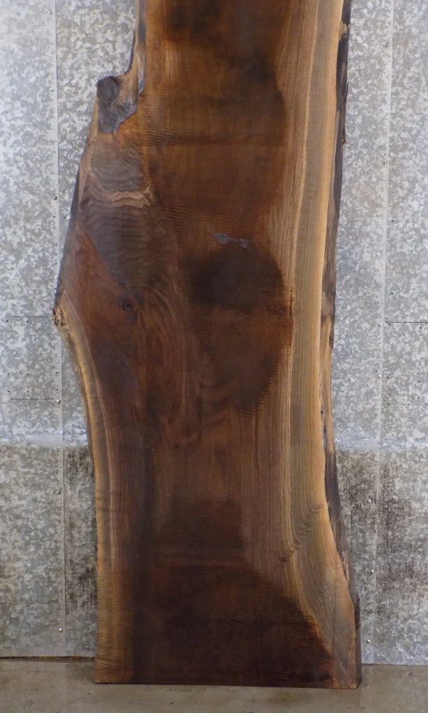 Black Walnut Live Edge Rustic Table/Bar Top Wood Slab 20622