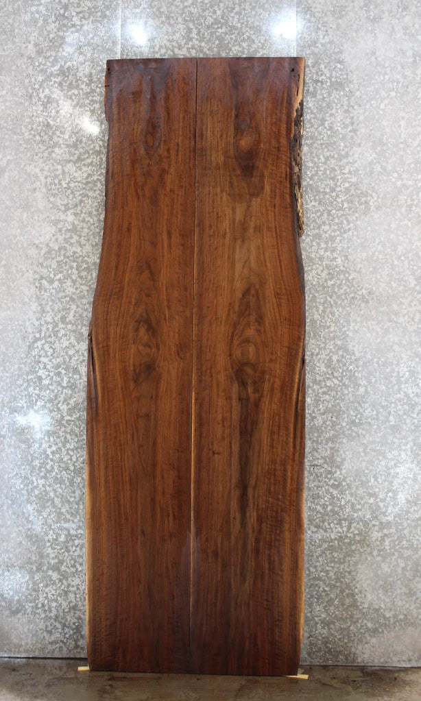 2- Black Walnut Dining Table Top, Live Edge Office Conference Top 20644-20645