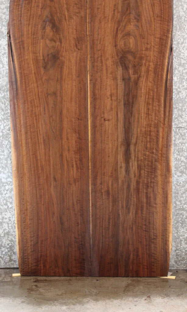 2- Black Walnut Dining Table Top, Live Edge Office Conference Top 20644-20645