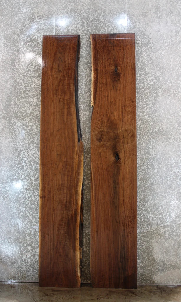 2- Black Walnut Dining Table Top, Live Edge Office Conference Top 20644-20645