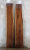 Thumbnail for 2- Black Walnut Live Edge Slabs, Wood Epoxy Counter Top 20646-20647