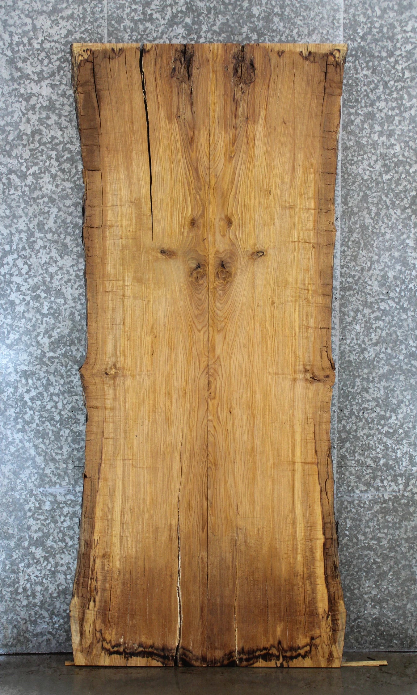 2- Rustic Ash Live Edge Conference Table Top, Dining Table 20654,20662