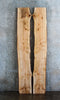 Thumbnail for 2- Bookmatched Live Edge Hard Maple River Table/Bar Top Slabs 20656-20657