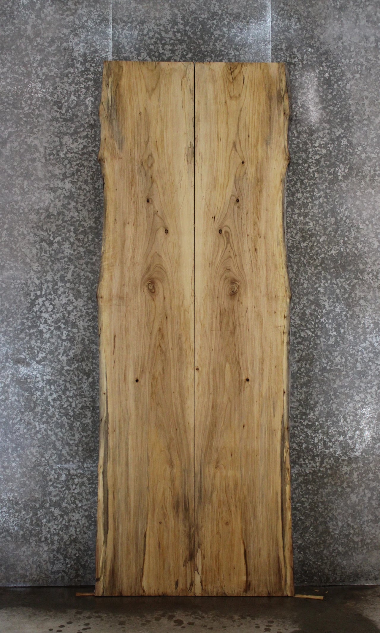 2- Spalted Maple Live Edge Dining Table Top, Conference Table 20657
