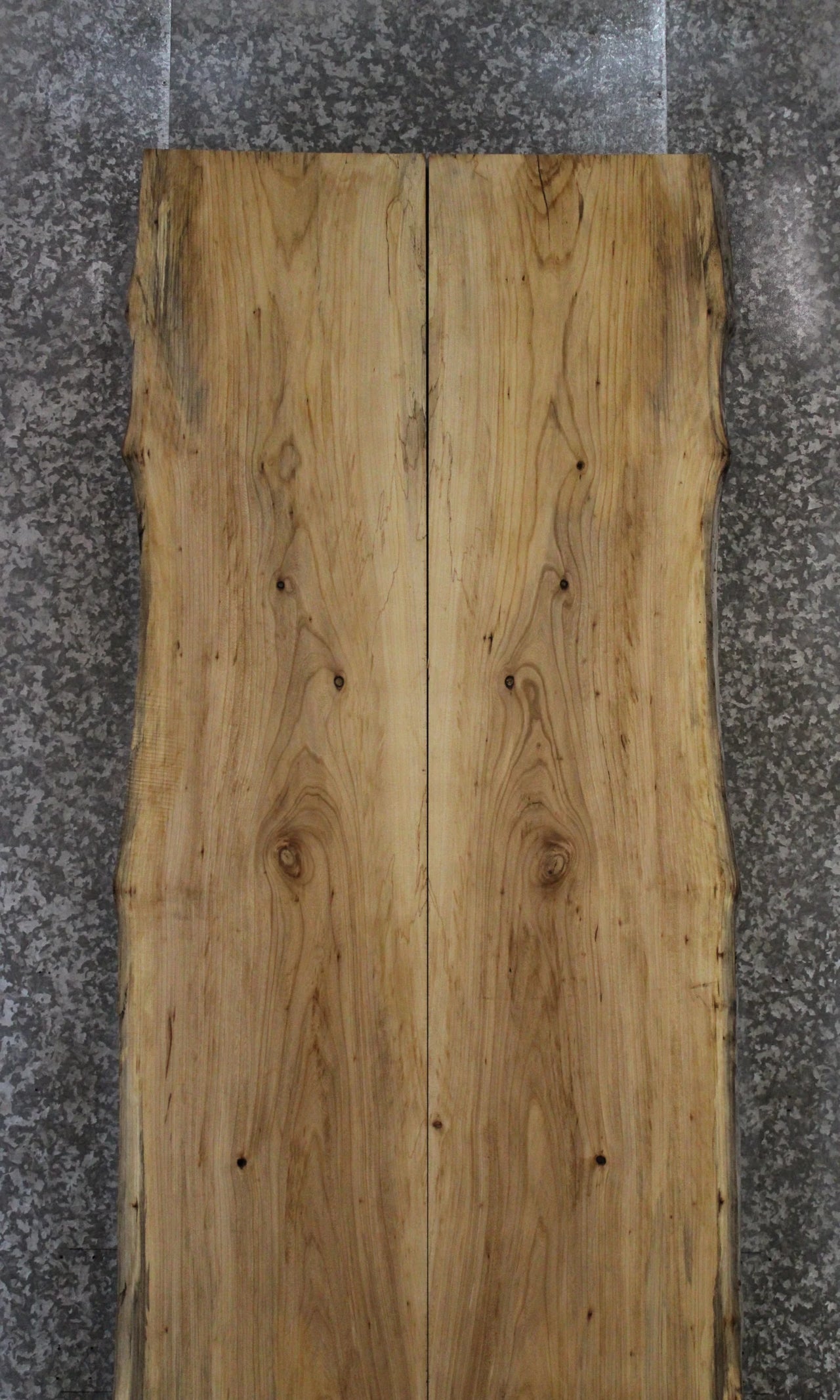 2- Spalted Maple Live Edge Dining Table Top, Conference Table 20657