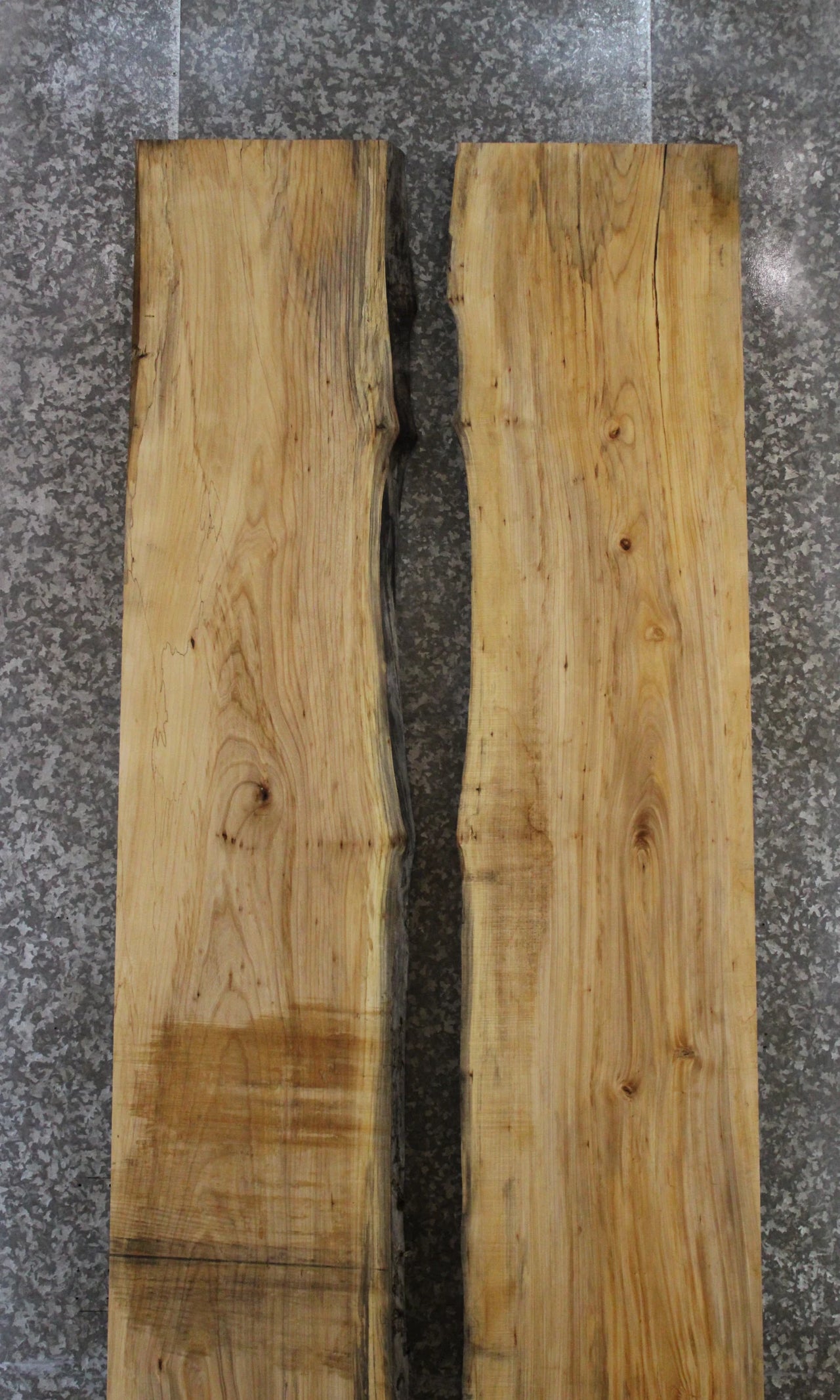 2- Spalted Maple Live Edge Dining Table Top, Conference Table 20657