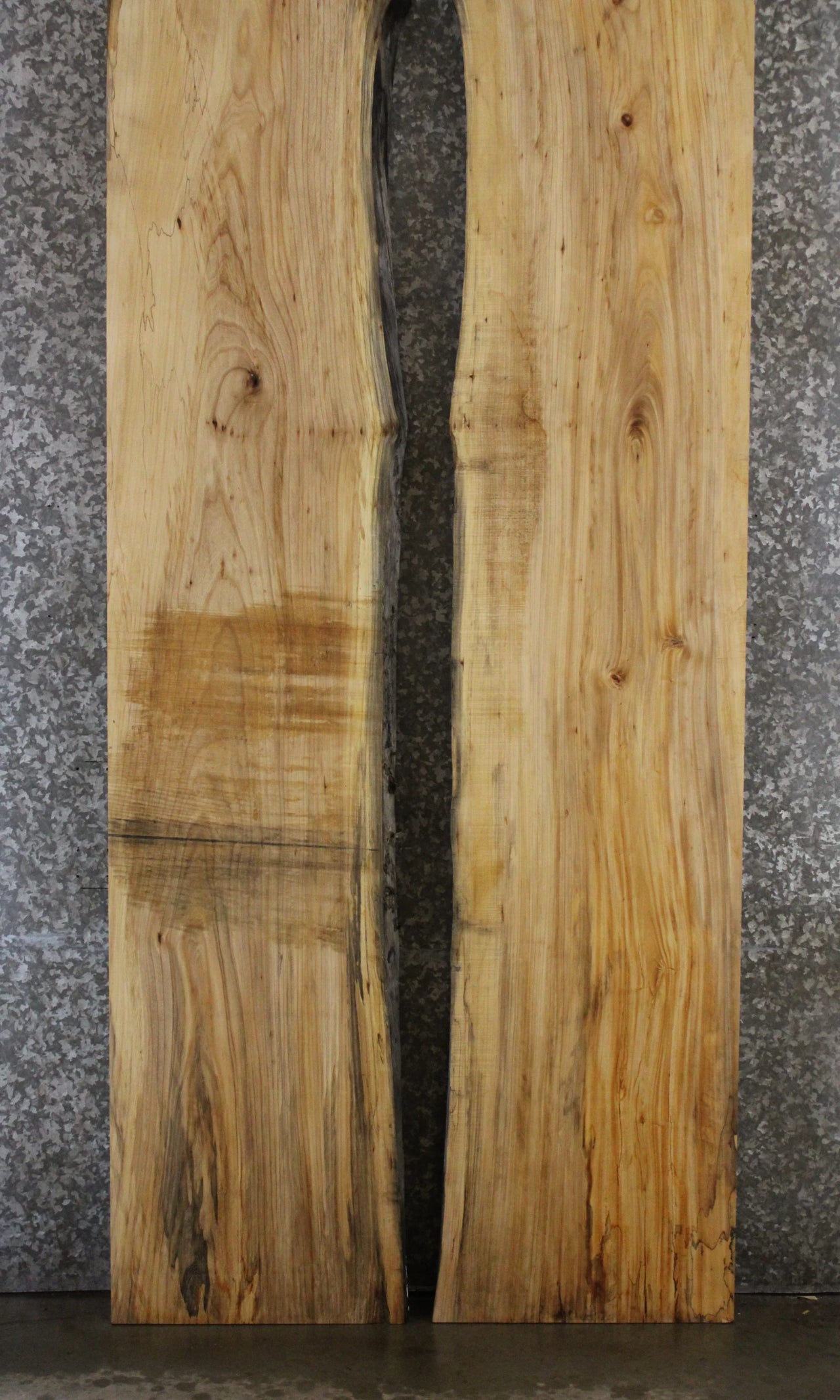 2- Spalted Maple Live Edge Dining Table Top, Conference Table 20657