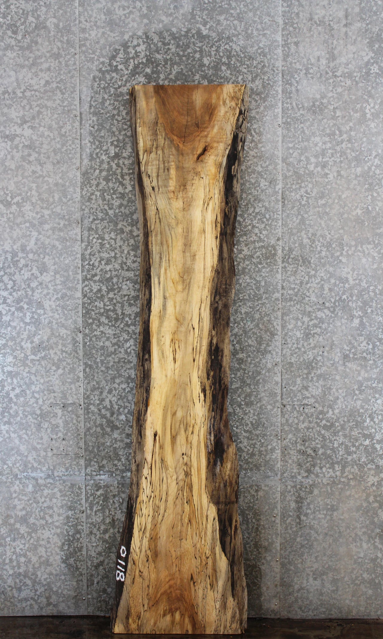 Natural Edge Maple Bar Table Top Slab CLOSEOUT 20663