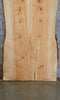Thumbnail for 2- Maple Live Edge Slabs, Bookmatched Wood Dining Table Top 20664-20665