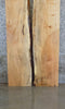 Thumbnail for 2- Natural Edge Maple Rustic Bookmatched Dining Table Top Slabs 20666-20667