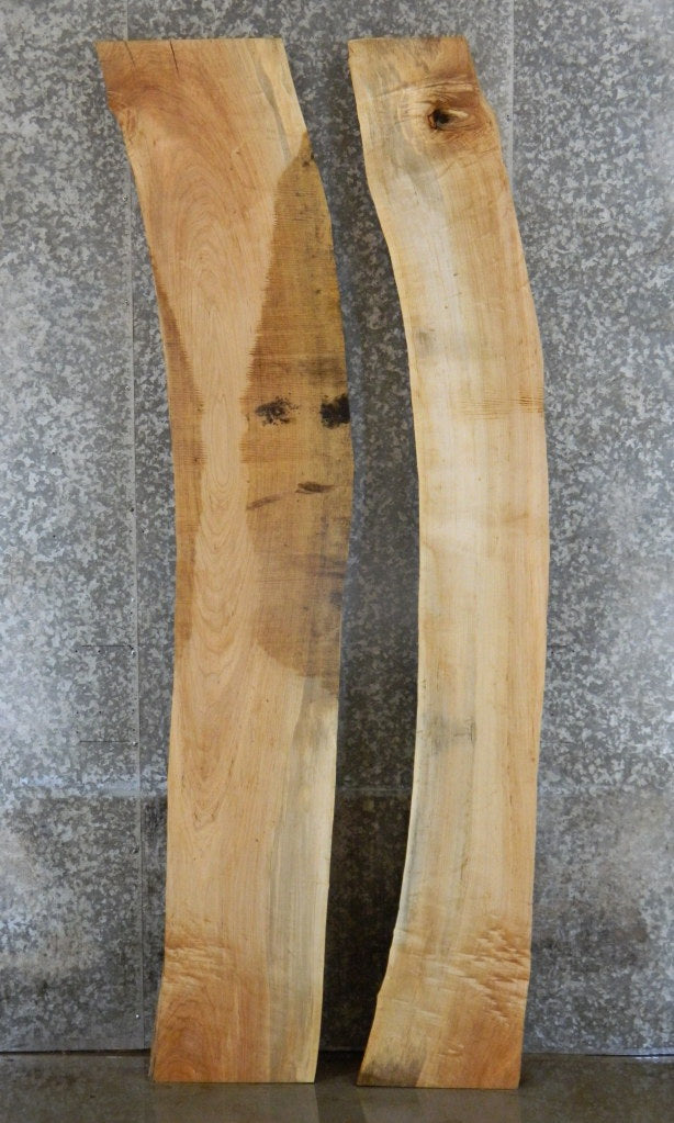 2- Live Edge Maple River Table Top/Split Slab Halves CLOSEOUT 20672