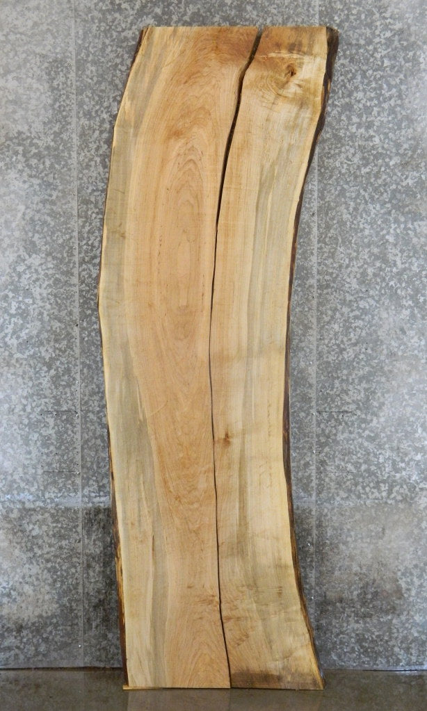 2- Live Edge Maple River Table Top/Split Slab Halves CLOSEOUT 20672
