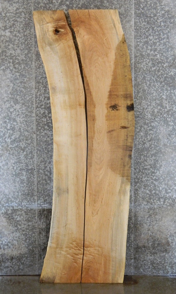 2- Live Edge Maple River Table Top/Split Slab Halves CLOSEOUT 20672