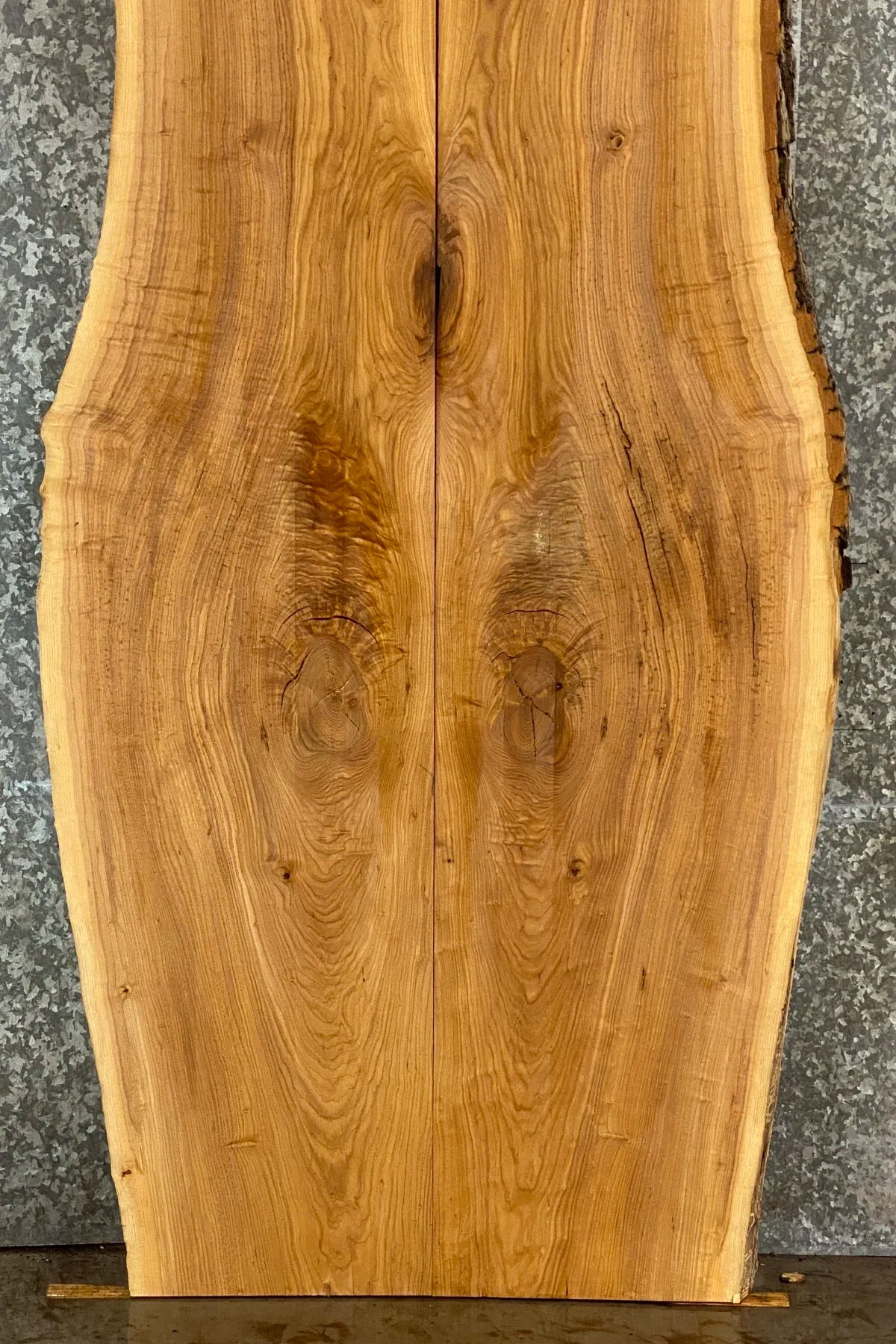 2- Live Edge Rustic Ash DIY Kitchen/Dining Room Table Slab 20678-20679