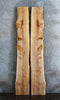 Thumbnail for 2- Bookmatched Live Edge Maple River Table/Bar Top Slabs 20681-20682