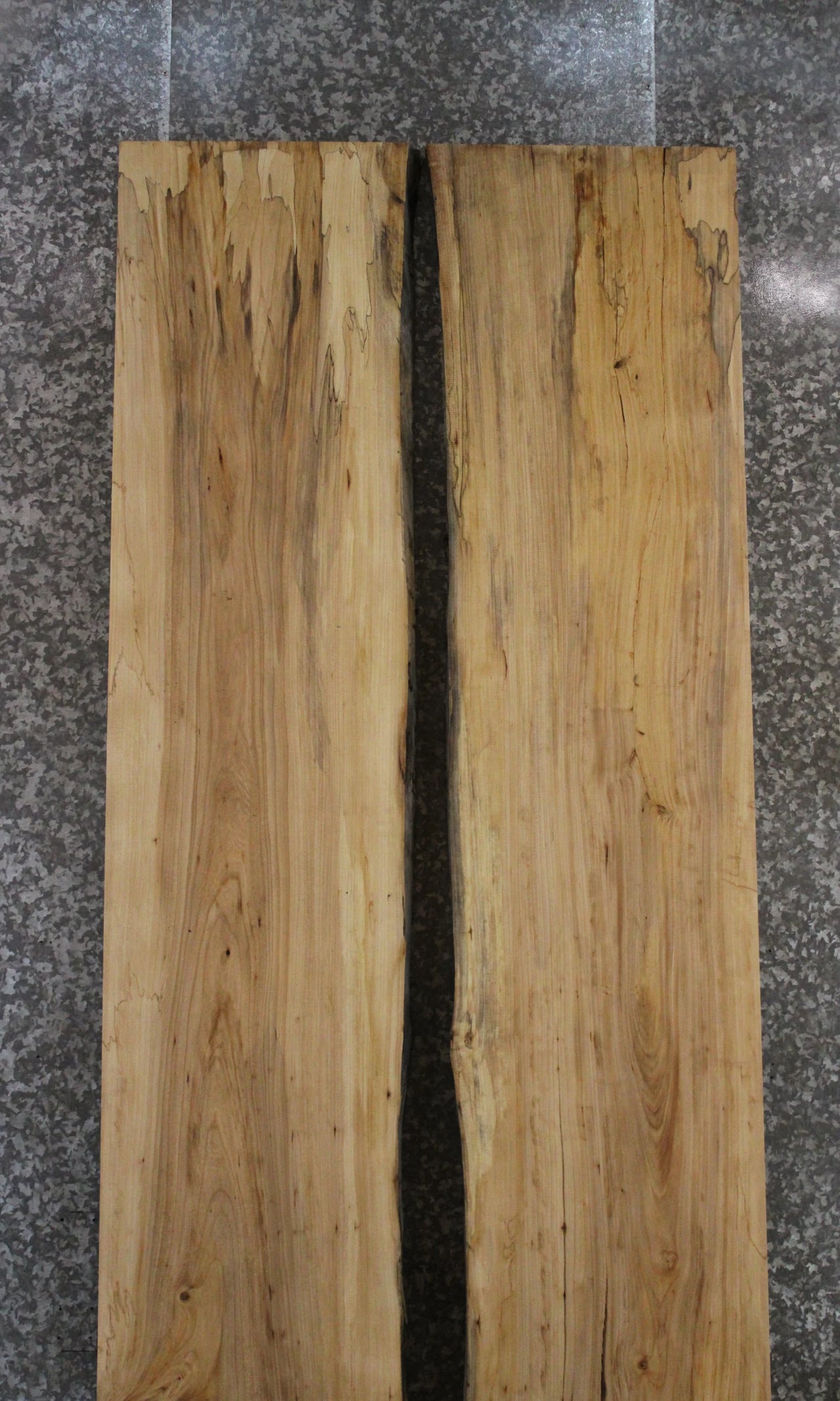 2- Spalted Maple Dining Table Top, Office Conference Table 20685-20686