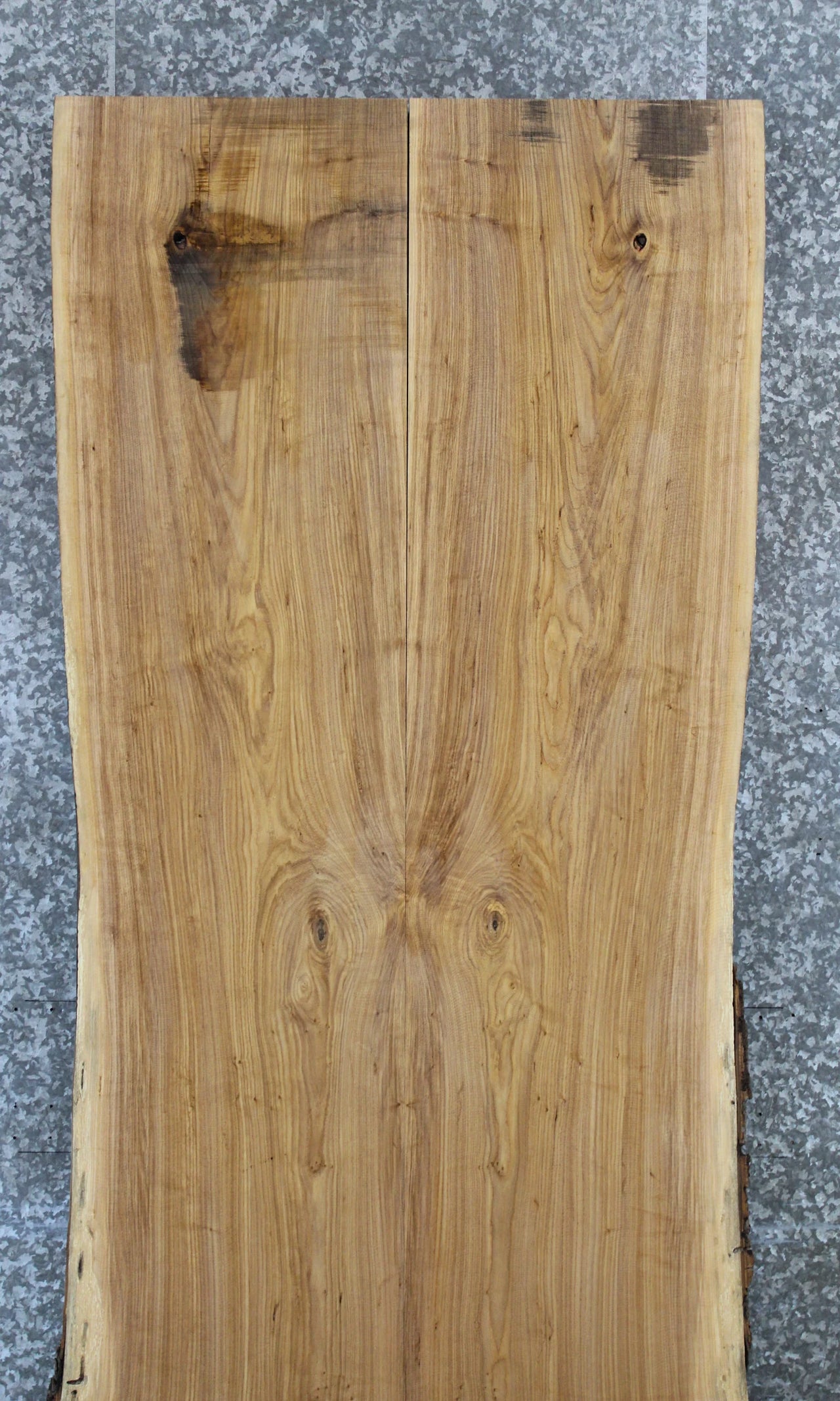 2- Live Edge Ash Wood Slab Table Top, Dining Table 20695-20696