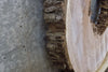 Thumbnail for Rustic Round/Thick Cut Live Edge Black Walnut Table Top Slab 20794