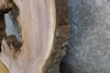 Thumbnail for Live Edge Black Walnut Round Cut Rustic Coffee Table Top Slab 20797