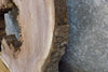 Thumbnail for Live Edge Black Walnut Round Cut Rustic Coffee Table Top Slab 20797