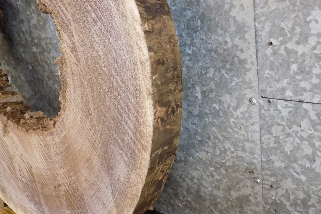 Live Edge Black Walnut Side Table Top Slab, Epoxy Project 20837