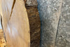 Thumbnail for Live Edge White Oak Circle Cut Slab, Round Wood Tree Slice 20843