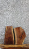 Thumbnail for 2- Walnut Live Edge Charcuterie/Taxidermy Slabs 254-255