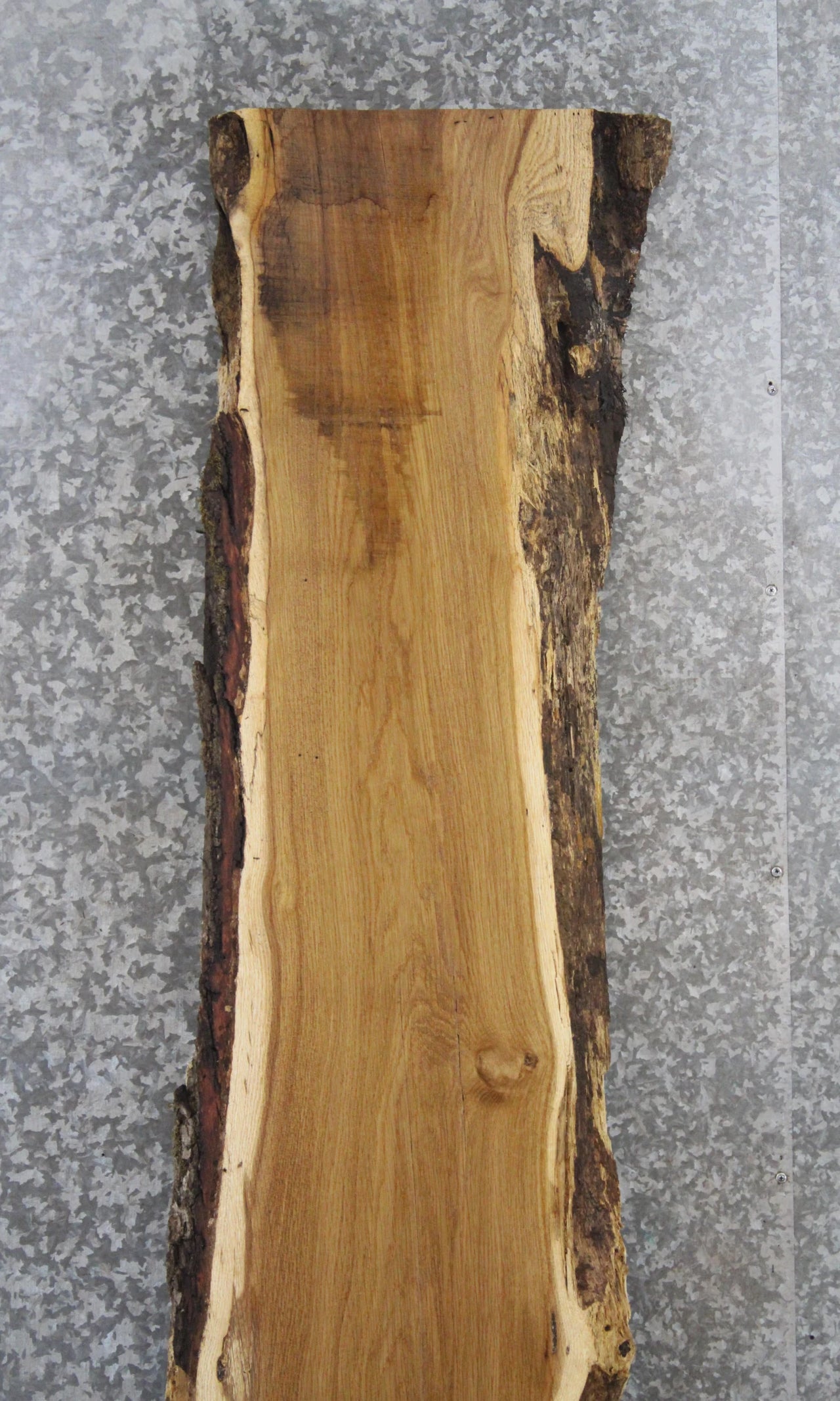 Rustic Live Edge White Oak Bar Top Slab, Console Table Top 264