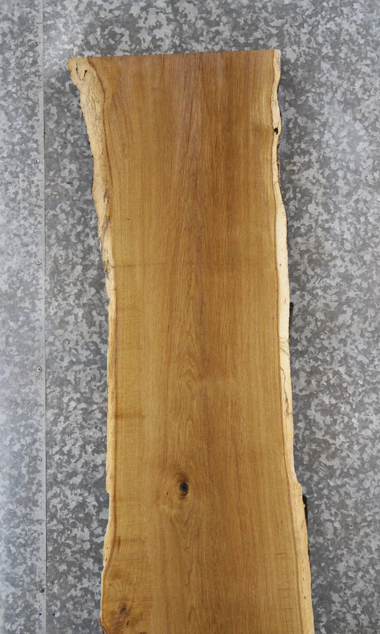 Rustic Live Edge White Oak Bar Top Slab, Console Table Top 264