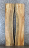 Thumbnail for 2- Spalted Maple Live Edge Bookmatched Dining Table Top Slabs 285-286